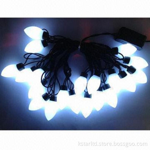 LED Christmas string light with 5m length and 20pcs LED, connectable